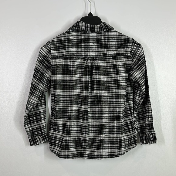 Brandy Melville plaid flannel button up casual shirt - Picture 4 of 6